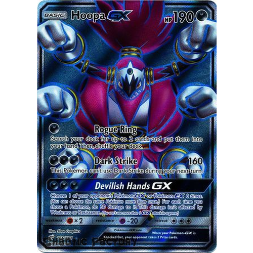 Hoopa GX - 166/181 - Full Art Ultra Rare