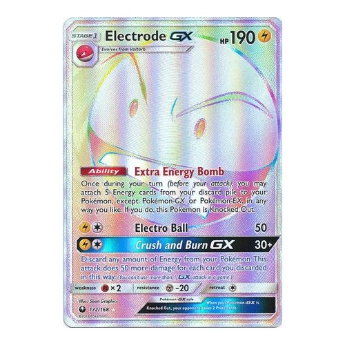 Electrode GX - 172/168 - Hyper Rare