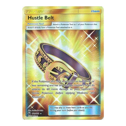 Hustle Belt - 179/168 - Secret Rare