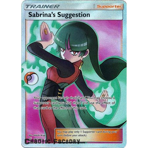 Sabrina's Suggestion - 181/181 - Full Art Ultra Rare