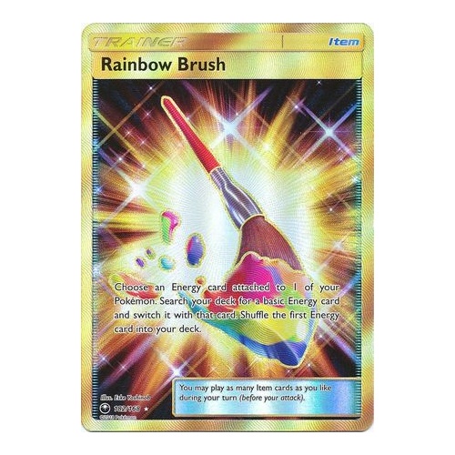 Rainbow Brush - 182/168 - Secret Rare