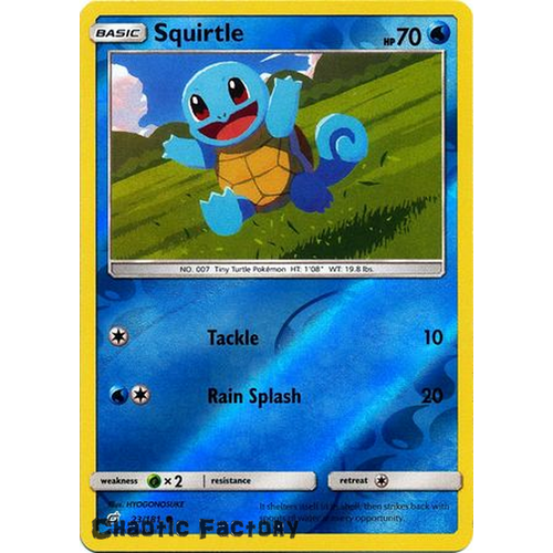 Squirtle - 23/181 - Common Reverse Holo