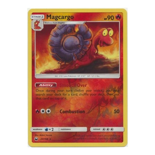 Magcargo - 24/168 - Rare Reverse Holo