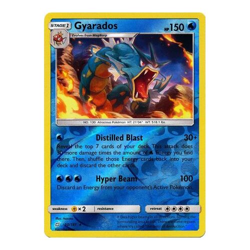 Gyarados - 30/181 - Holo Rare Reverse Holo NM