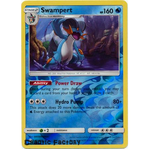 Swampert - 35/168 - Rare Reverse Holo