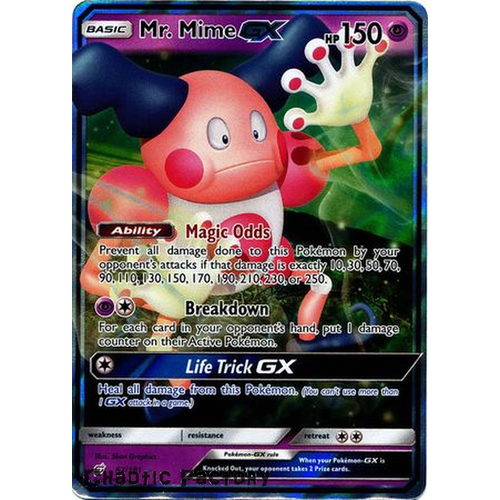 Pokemon TCG Mr. Mime GX - 67/181 - Ultra Rare NM