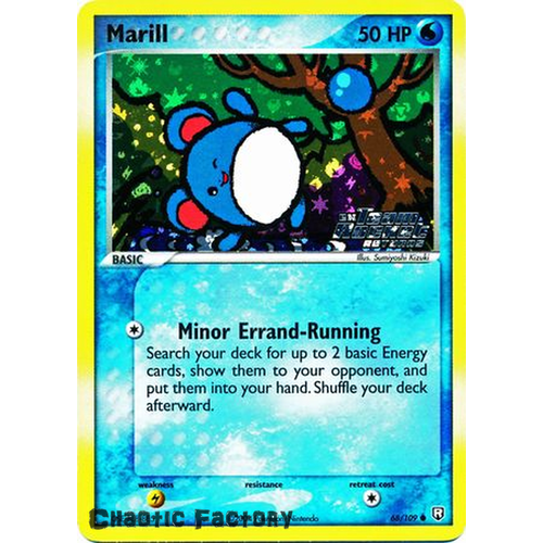 Marill - 68/109 - Common Reverse Holo NM