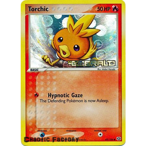 Torchic - 69/106 - Common Reverse Holo