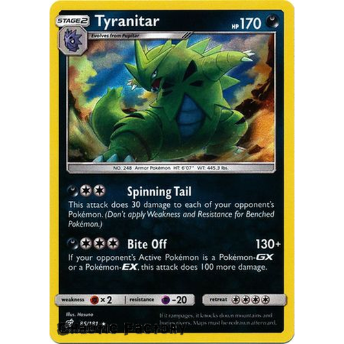 Tyranitar - 85/181 - Holo Rare
