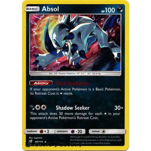 Absol - 88/181 - Holo Rare