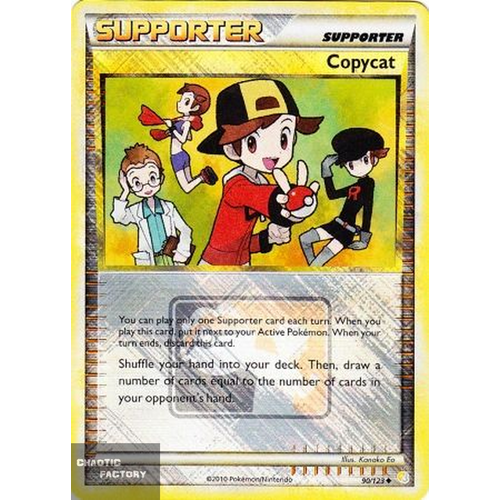 Copycat NM Heart Gold Soul Silver League Promo 90/123 Pokemon TCG