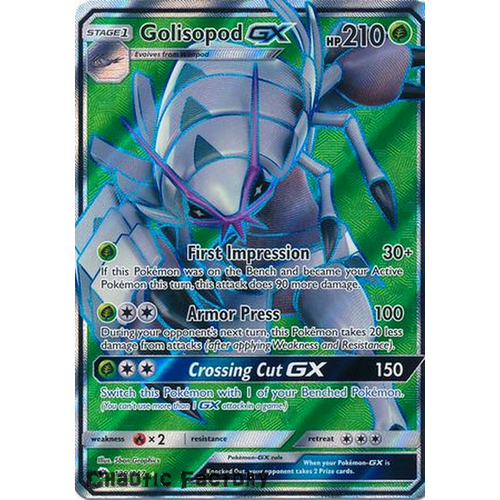 Golisopod GX - 129/147 - Full Art Ultra Rare