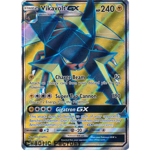 Vikavolt GX - 134/145 - Full Art Ultra Rare
