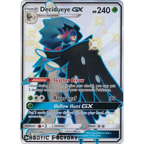 Decidueye GX - SV47/SV94 - Shiny Ultra Rare