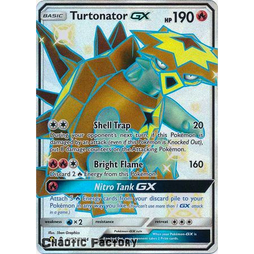 Turtonator GX - SV52/SV94 - Shiny Ultra Rare