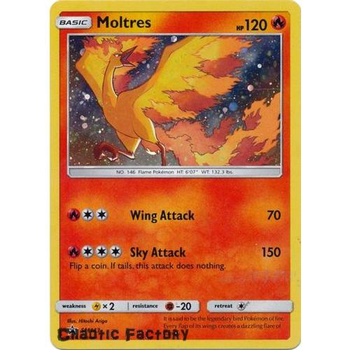 Pokemon TCG Moltres - SM143 - Holo Promo NM