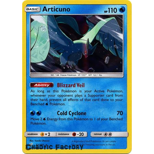 Pokemon TCG Articuno - 32/181 - Holo Rare NM