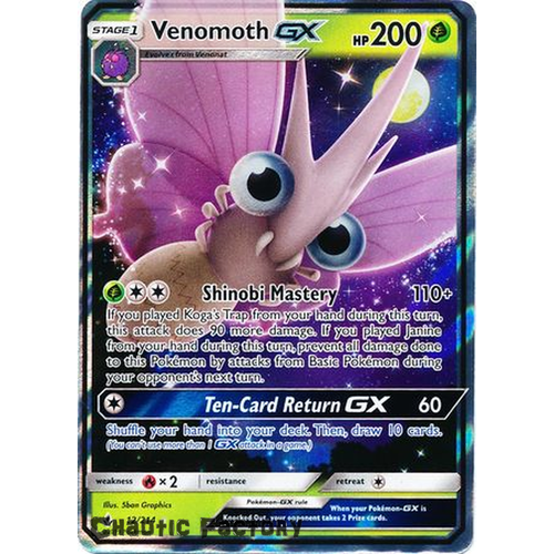 Venomoth GX - 12/214 - Ultra Rare