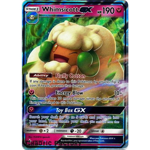 Whimsicott GX - 140/214 - Ultra Rare