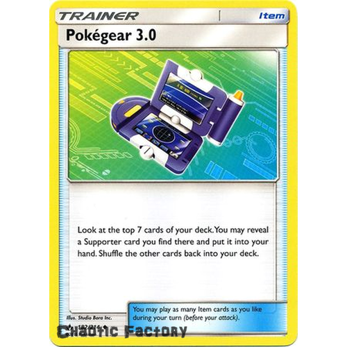 Pokemon TCG PokeGear 3.0 - 182/214 - Uncommon NM