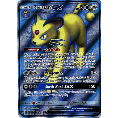 Persian GX - 207/214 - Full Art Ultra Rare