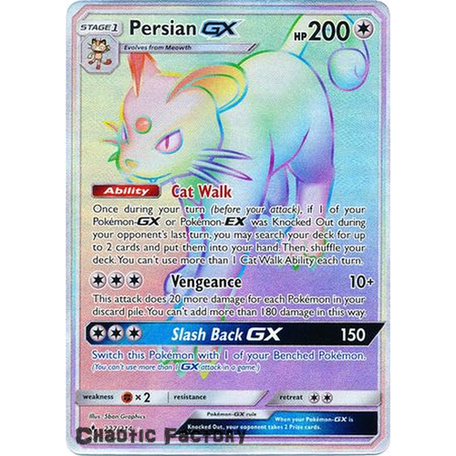 Persian GX - 227/214 - Hyper Rare