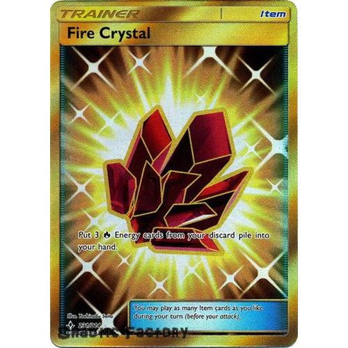 Pokemon TCG Fire Crystal - 231/214 - Secret Rare NM