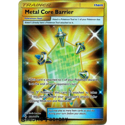 Pokemon TCG Metal Core Barrier - 232/214 - Secret Rare NM