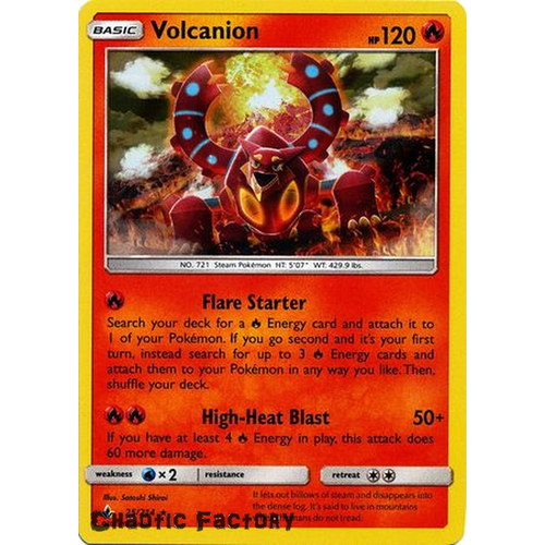 Volcanion - 25/214 - Holo Rare