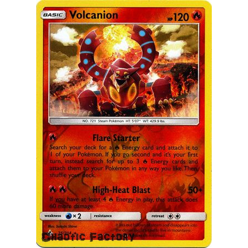 Volcanion - 25/214 - Holo Rare Reverse Holo