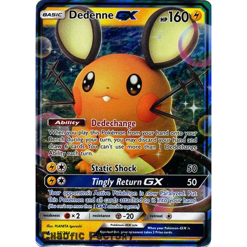 Dedenne GX - 57/214 - Ultra Rare