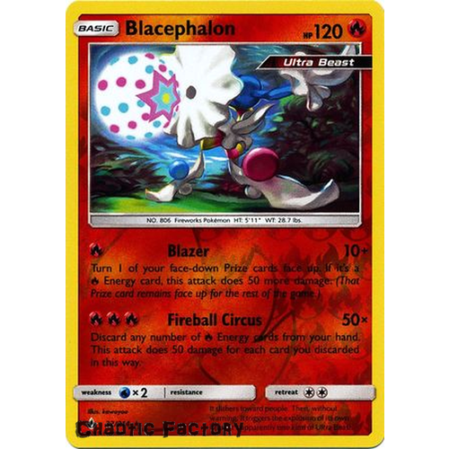 Blacephalon - 32/214 - Rare Reverse Holo