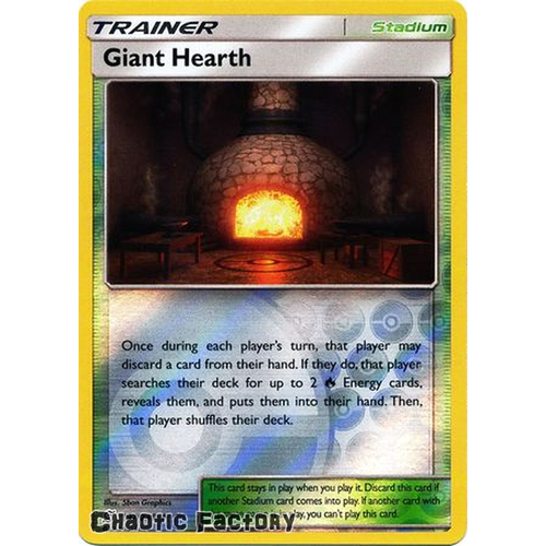 Giant Hearth - 197/236 - Uncommon Reverse Holo