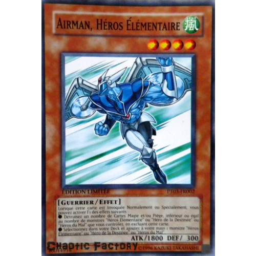 Elemental Hero Stratos - PT03-FR002 - Common French Pharaoh Tour Promo