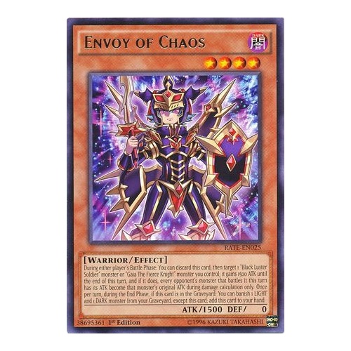 Envoy of Chaos - RATE-EN025 - Rare 1st Edition NM