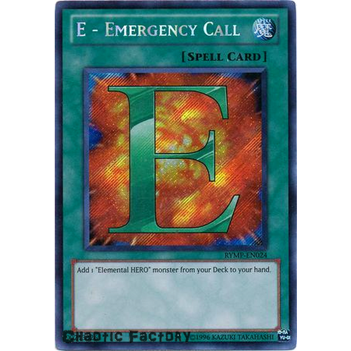 E - Emergency Call - RYMP-EN024 - Secret Rare Unlimited
