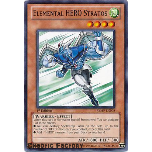 Elemental Hero Stratos - RYMP-EN008 - Common 1st Edition NM