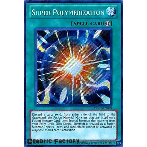 Super Polymerization - RYMP-EN029 - Secret Rare Unlimited NM