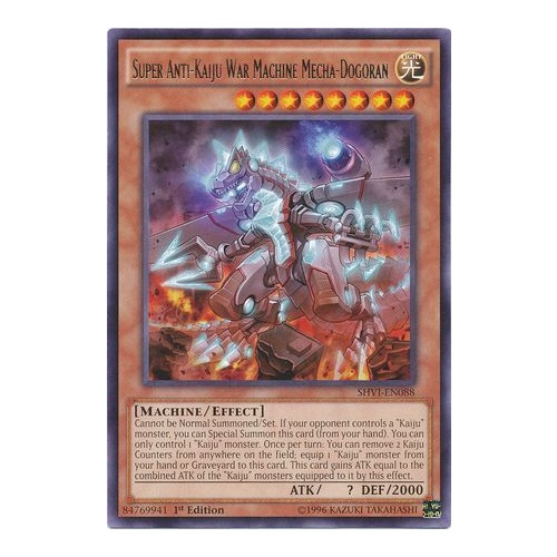 Super Anti-Kaiju War Machine Mecha-Dogoran - SHVI-EN088 - Rare 1st Edition