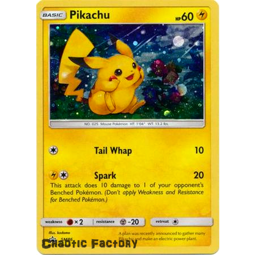 Pikachu - SM86 - Promo (Shining Legends Collector's Chest) NM