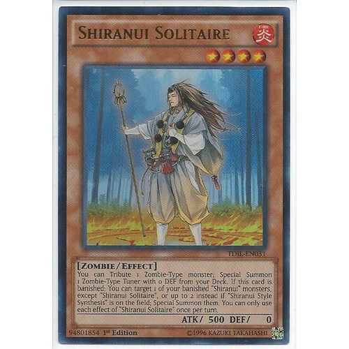 Shiranui Solitaire - TDIL-EN031 - Ultra Rare 1st Edition NM